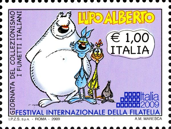 Comics Characters- Lupo Alberto