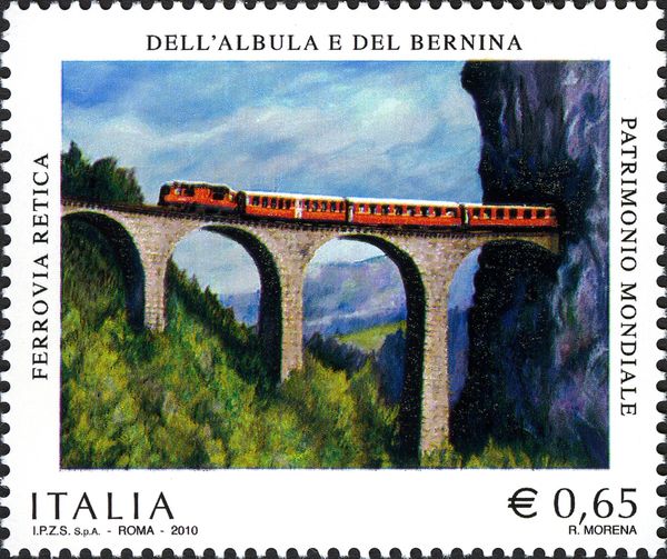 Albula and Bernina Railway