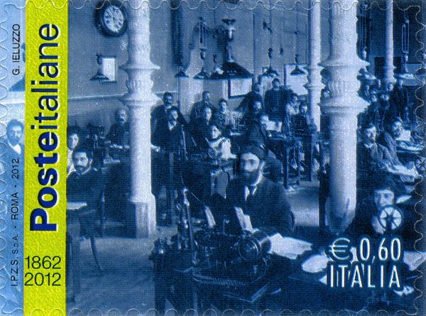 150th Anniversary Italian Postal Service - Early Office