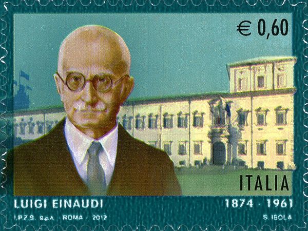 President Luigi Einaudi (1874-1961)