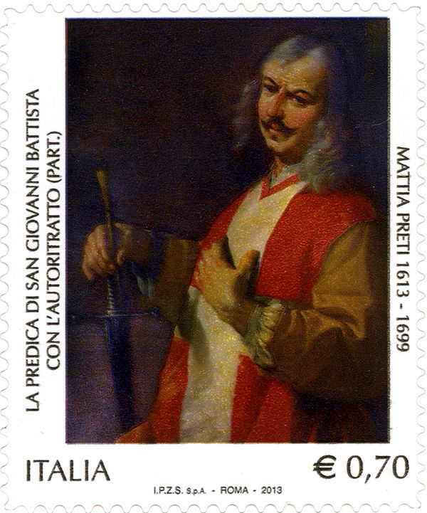 4th Centenary of Birth of Mattia Preti (1613-1699), painter