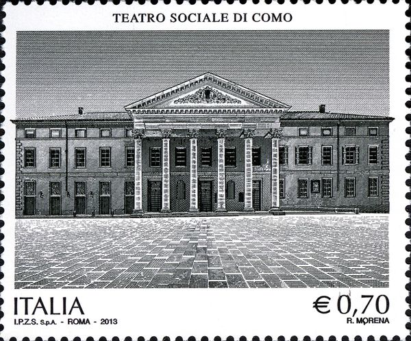 Social Theatre of Como Inaugurated on 28 August 1813