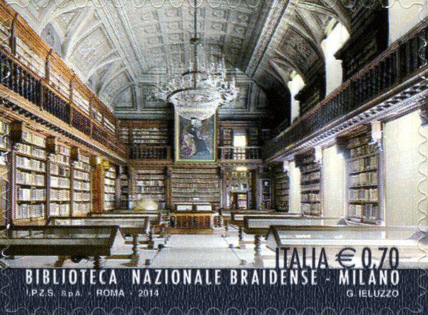 Braidense National Library in Milan
