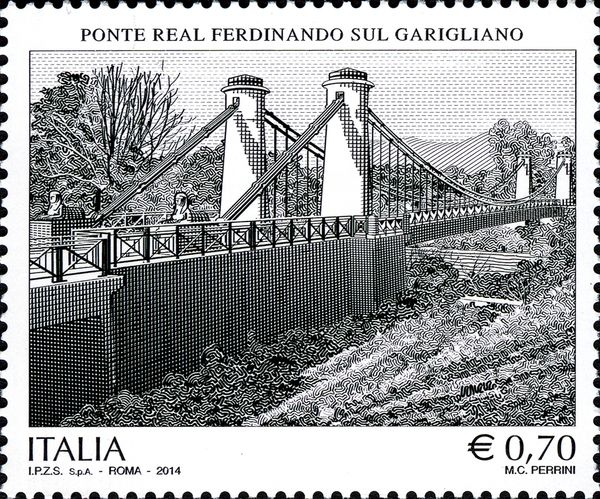 Bridge Real Ferdinando on the Garigliano