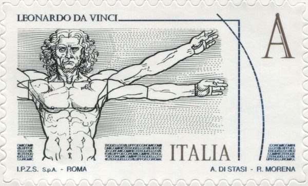 Leonardo da Vinci - Vitruvian Man