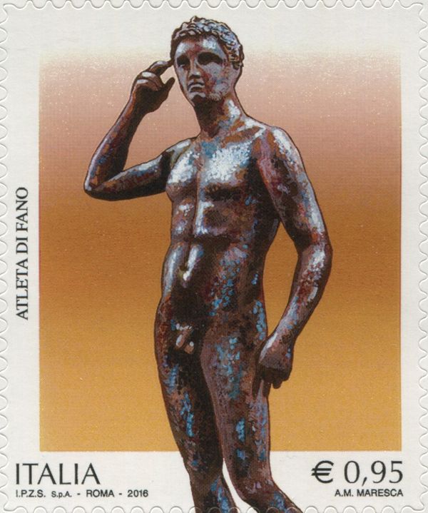 Victorious Youth (c. 200 B.C.), Attributed to Lysippos