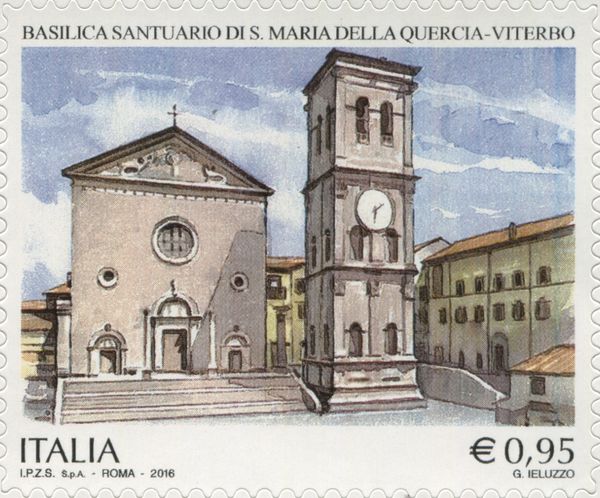 Santa Maria della Quercia (1577), Catholic Church in Viterbo