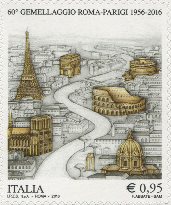 60th Anniversary of the Twinning Agreement - Rome and Paris