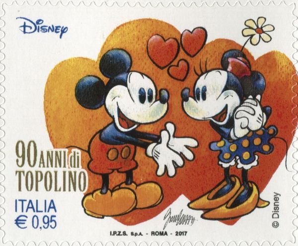 Mickey Mouse and Minnie