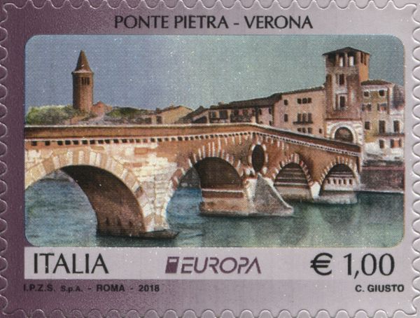 Europa 2018 : Bridges Ponte Petra - Verona