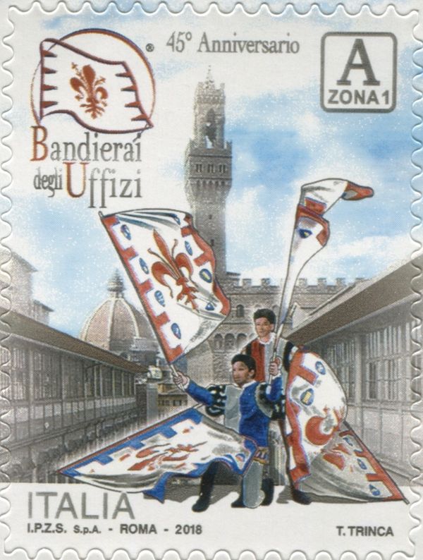 45th Anniversary of the Flag Wavers of the Uffizi
