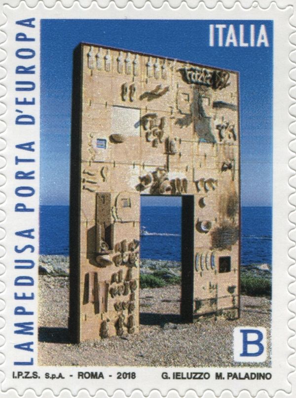 Porta D'Europa Statue, Lampedusa