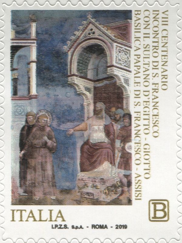 "Saint Francis Meeting The Sultan" by Giotto