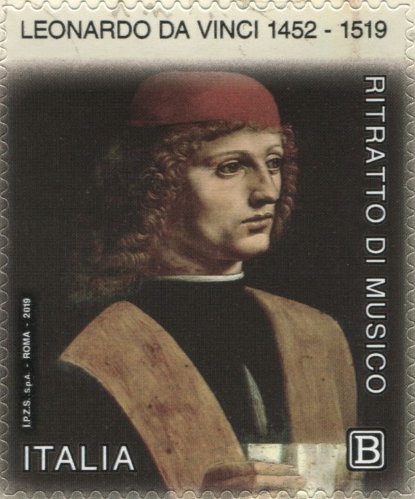 Portrait of a Musician by Leonardo da Vinci