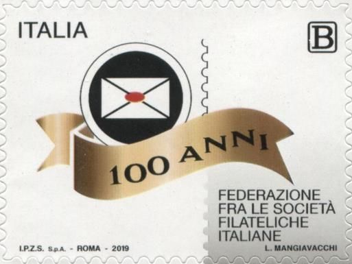 Federation of Italian Philatelic Societies Centenary
