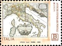 Old Map of Italy