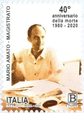 Mario Amato(1937-1980), Magistrate, 40th Anniv of Murder
