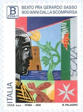 Poster for 900th Anniversary by Mimmo Paladino