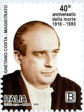 40th anniversary of the death of magistrates: Gaetano Costa