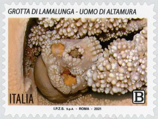 Lamalunga cave - man from altamura