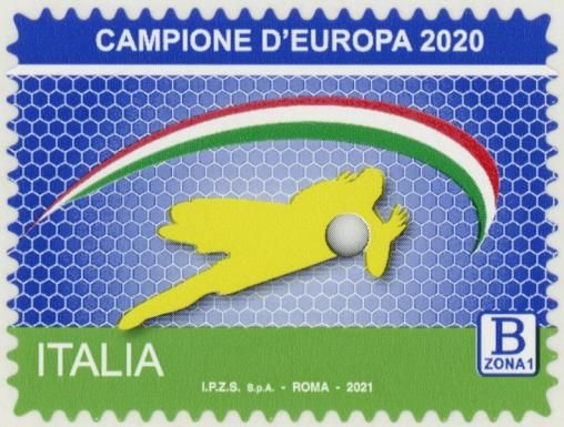 Italy champion of Europe in 2020 football