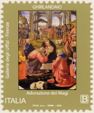 Adoration of the Magi by Ghirlandaio
