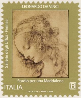 Study for a Magdalene by Leonardo da Vinci