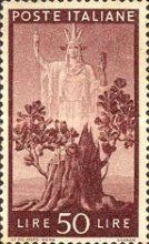 New Tree Growing and "Italia" (Peace)