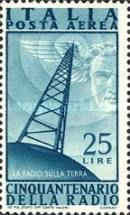 Radio Antenna on the Globe