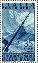 Mast and Stormy Sea