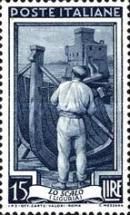 Shipbuilders and Castle of Rapallo (Liguria)