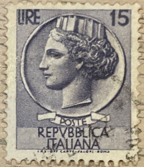Coin of Syracuse - Wmk. Stars I Vertical