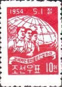 Workers and globe