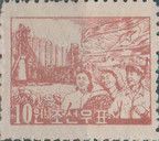 Ironworks and workers