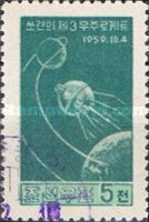 Moon probe "Luna 3" in orbit