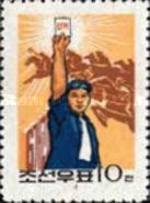 Worker with ballot paper