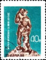 Soldier with child