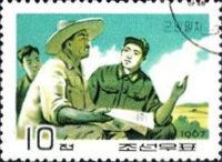 Farmer with soldiers