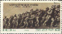 Scene from the battle