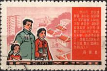 Family in Front of Residential Area