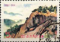 Landscape in the Myohyang-san