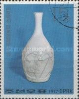 White ceramic vase, Ri dynasty