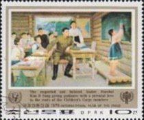 Children’s Corps members in classroom.
