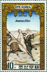 St. Joan of Arc (1412-1431), French national heroine