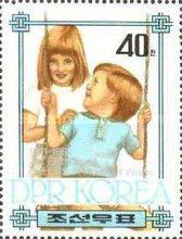 Young Princess Diana and Boy on Swing