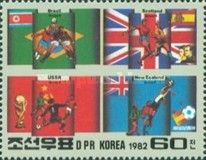 Flags of Brazil, Great Britain, Soviet Union, New Zealand