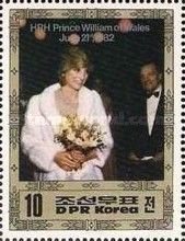 Princess of Wales holding bouquet