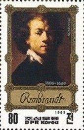 Self Portrait by Rembrandt