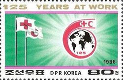 Red Cross and Red Crescent, Flags, Globe
