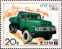 Green truck